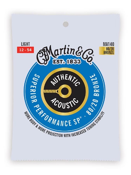 Martin Authentic serie Acoustic bronze snarenset