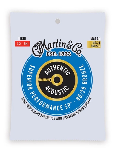 Martin Authentic serie Acoustic bronze snarenset