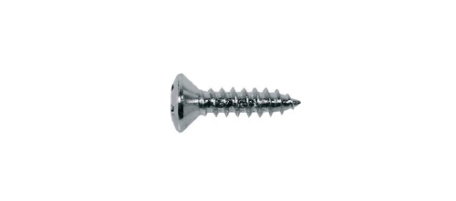 Boston screw 3x12mm nickel