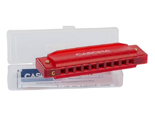 Cascha fun blues harmonica red