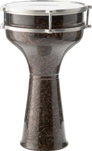 Darbuka gekleurd aluminium 20 cm