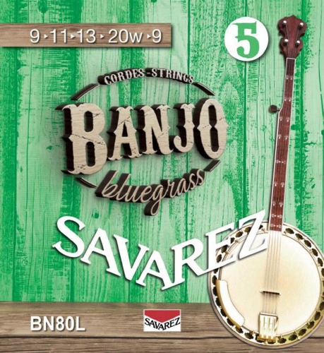 Savarez string set 5-string banjo