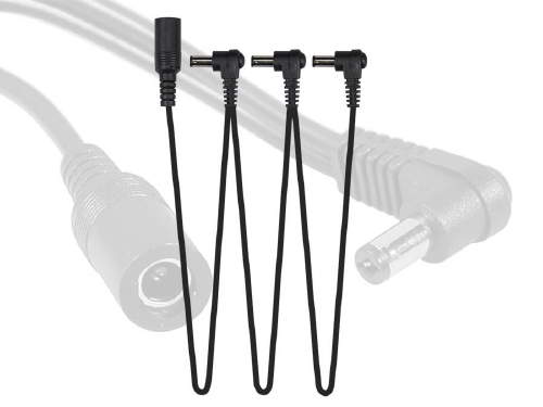 power distribution cable voor effectpedalen